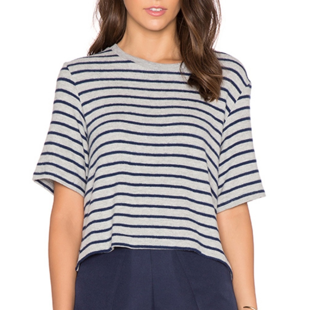 Gray Harper Tee
